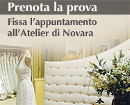 Fissa un appuntamento per provare il tuo abito da sposa